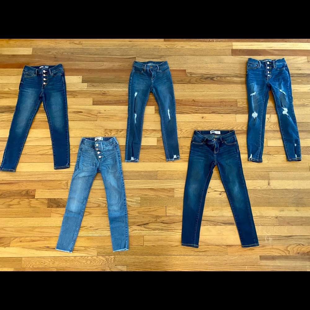 Girls Old Navy Jeans- 5 Pairs